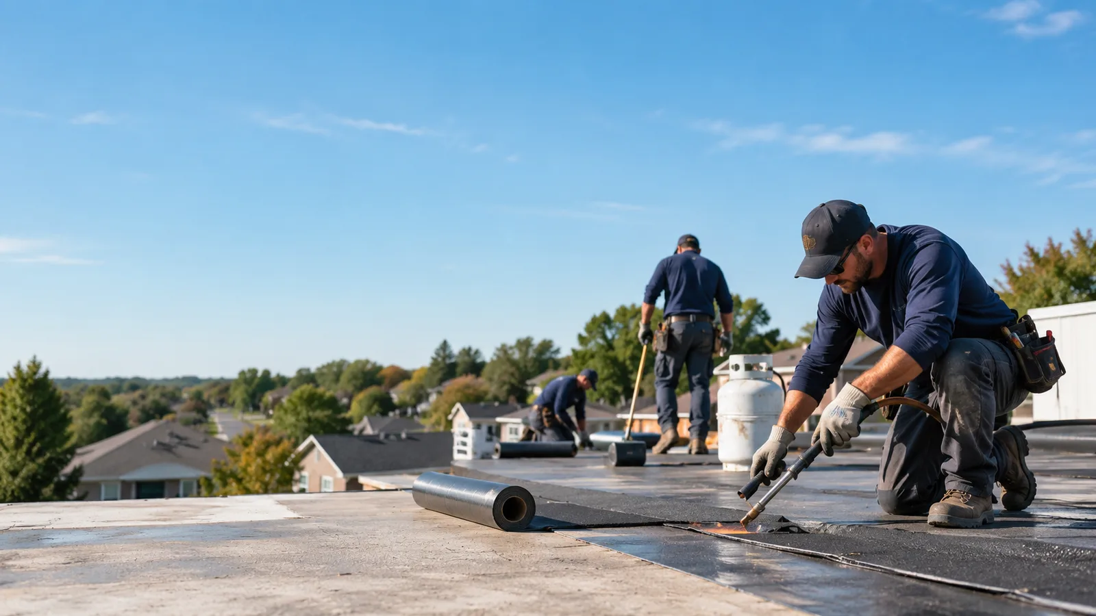 Flat Roof Leak Repair providers in Paige, TX